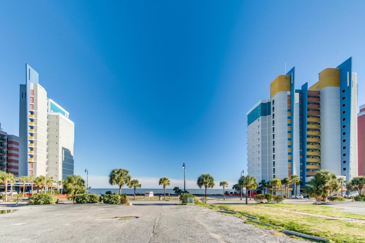 Beachfront Condo In Atlantica Resort With Pool Мертл-Біч Екстер'єр фото