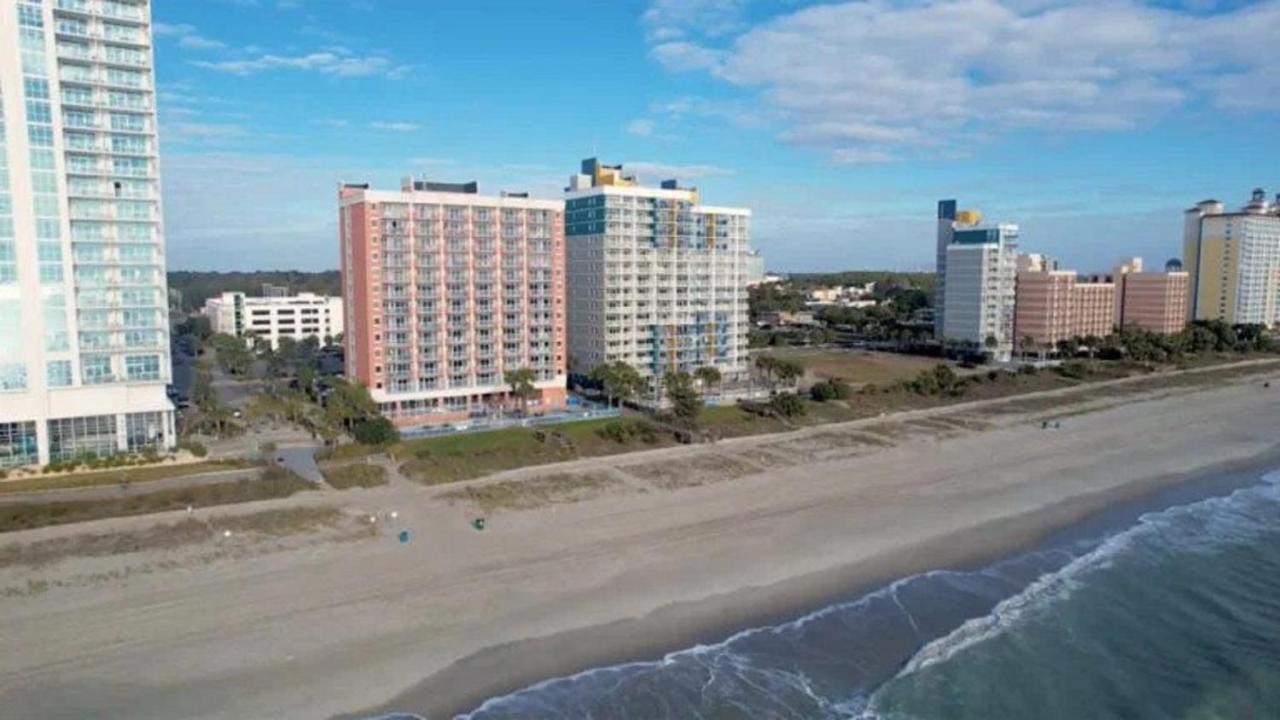 Beachfront Condo In Atlantica Resort With Pool Мертл-Біч Екстер'єр фото